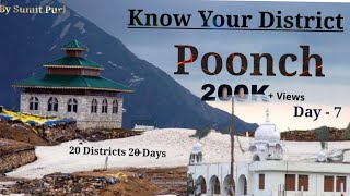 Lec  7  POONCH  Know Your District  History  Tourist Destination  Current Events [upl. by Brent]