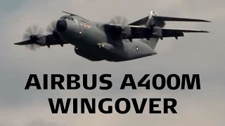 Airbus A400M Wingover First Display ILA Berlin 2010 [upl. by Ddat]