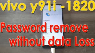 vivo 1820 y91  y91i password unlock 100 without data loss mobiletips mobiletricks [upl. by Vasquez]