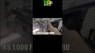 TROCAR FRENTÃO RENAULT KWID LIFE CORTE E SOLDA MIG FLEX 160 BOXER FUNILARIA LANTERNAGEM Parte 8 DIY [upl. by Revart]