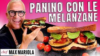 Chi ha detto Carne 😉 Panino con Bistecche di Melanzane  Ricetta di Chef Max Mariola [upl. by Eedrahs]