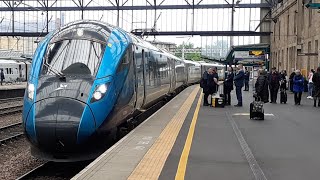 Trainspotting at Carlisle train station Part 2 on 4524 [upl. by Nymassej502]