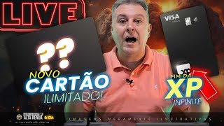 ðŸ’³Live NOVO CARTÃƒO ILIMITADO CHEGOU AO MERCADO MASTERCARD BLACK XP MUDA AS REGRAS DE SALAS VIP [upl. by Chil285]