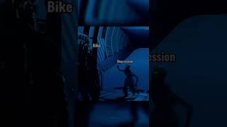 BIKE VS DEPRESSION shortsfeed shorts mt15 [upl. by Giesser]