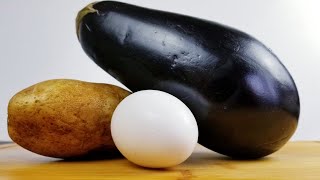 وصفة الباذنجان التي فاجئتني بطعمها طبخة هائلة للغداء أو العشاء بدون لحم  Delicious eggplant recipe [upl. by Marriott]