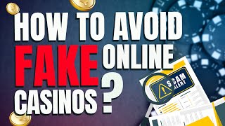 How to avoid FAKE online casino 3 Easy Tips [upl. by Aysab553]