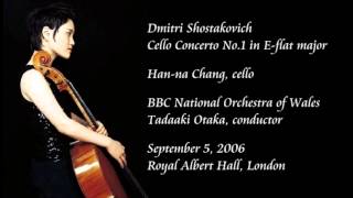 Shostakovich Cello Concerto No1 in Eflat major  Chang  Otaka  BBC National Orchestra of Wales [upl. by Aynatal]