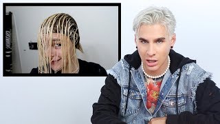 Hairdresser Reacts To DIY Cap Highlights [upl. by Nahtanohj]