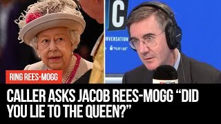 Listener Asks ReesMogg If He Lied To The Queen [upl. by Ajam]