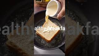 French bread toast with homemade wheat bread healthylifestyle heathybreakfast homemade [upl. by Dunaville]