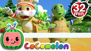 The Tortoise and the Hare  More Nursery Rhymes amp Kids Songs  CoComelon [upl. by Zetana]