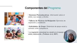 Programa de Prevención del Estrés en Adolescentes [upl. by Noevad]