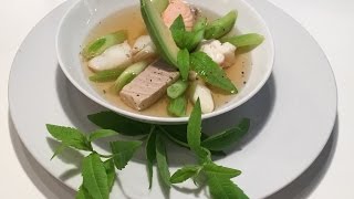 Nage de poissons à la Verveine au citron vert [upl. by Adiraf]