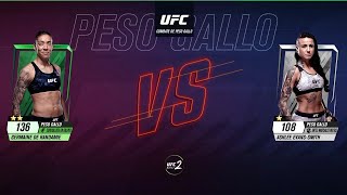 UFC Germaine De Randamie vs Ashlee EvansSmith mobile [upl. by Jennine605]