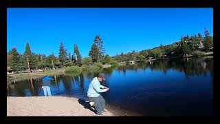 Trout Fishing at ArrowBear Lake [upl. by Sewole]