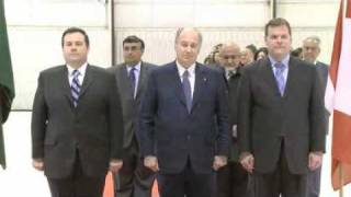 The Ismaili Mawlana Hazar Imam arrives in Ottawa  Canada [upl. by Adaline]