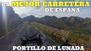 La mejor carretera de españa  Portillo de Lunada  CANTABRIA  BURGOS [upl. by Yrekcaz]