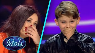 Kid Singer Leaves Idol Judge In Tears 🥹 [upl. by Ordnassela]