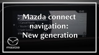 How to use Mazda Connect Navigation  New generation [upl. by Primalia]