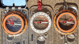 Silva Compass  how to set magnetic declination [upl. by Uamak]