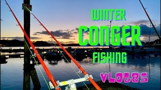 Sea Fishing Uk  Winter Conger Fishing Campaign  Richmond WalkRiver Tamar  Vlog85 [upl. by Temirf]