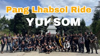 Pang Lhabsol Ride 2k24  Vol5  PELLING TO YUKSOM  PR46 VLOG yuksom [upl. by Lotsirhc]