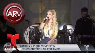 Shakira y Piqué vencieron obstáculos defendiendo su amor  Al Rojo Vivo  Telemundo [upl. by Patty]