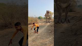 यह कौन सा जानवर है vfx dinosaur funny video short viralshort ytshorts rajudesifitness [upl. by Adriano]