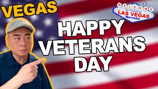 The Veterans Day Vlog Featuring The LONGEST line in Las Vegas [upl. by Assiar198]