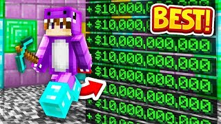 INSANE PICKAXE MONEY MAKING METHOD on NEW Minecraft Prisons Server  Minecraft OP Prisons Server [upl. by Ahseiat]