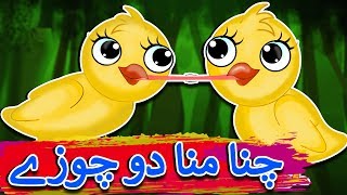 Chunna Munna Do Choozay Thay  چننا منا دو چوذے تھے  Urdu Rhymes for Kids [upl. by Navetse360]