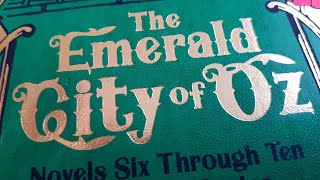 The Emerald City of Oz  Barnes amp Noble Leatherbound review [upl. by Reiche]