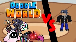 【Doodle World】Vs Wayfarer Jack 3rd battle Lv36 Doodles no items [upl. by Uohk790]