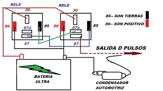 0023 ARREGLO DE DOS RELEBADORES PARA SER USADOS EN VARIOS TRABAJOS EN EL TALLER AUTOMOTRIZ [upl. by Kaden]