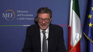 Il ministro Giorgetti interviene allassemblea Confimi  13 novembre 2024 [upl. by Lotta]