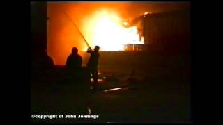 Picfords fire Lightfoot Street Chester Video 1996 [upl. by Ruthann]