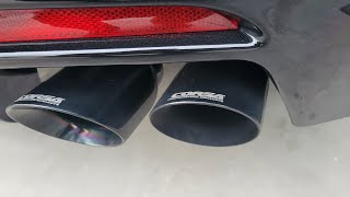 2023 Camaro ZL1 Corsa NPP exhaust and X Pipe install amp sound clips [upl. by Maegan]