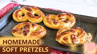 How to Make Homemade Soft Pretzels  Perfect Recipe [upl. by Darill]