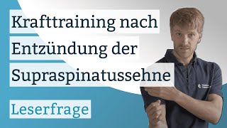 Krafttraining nach Entzündung der Supraspinatussehne  Geht das [upl. by Norse347]