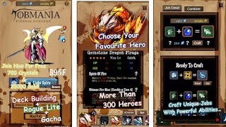 Jobmania Eternal Dungeon  Android Gameplay [upl. by Hahsi795]