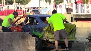 Show 2  Caledonia County Fair Demolition Derby 8272023 [upl. by Haodnanehs]