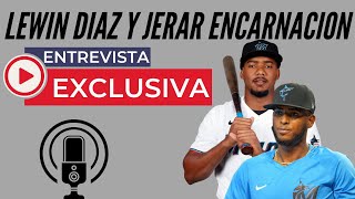 Lewin Diaz y Jerar Encarnación hacen una apuesta en plena entrevista [upl. by Gnouc543]