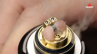 Coil Building with VERTEX MTL RTA  Hellvape [upl. by Latrena]