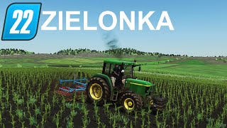 LS22 Zielonka 10  Mais Striegeln  Farming Simulator 22 [upl. by Aihsital375]