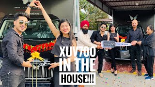 Taking Delivery Of Our New Xuv700😍Chetan Monga Vlogs Chetan Monga [upl. by Loredo]