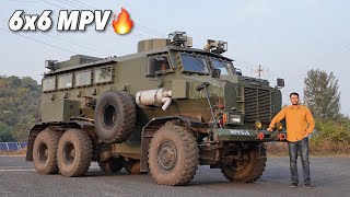 212 Ton Tank on Wheels🔥 Vehicle Factory Jabalpur Mine Protected 6X6  Crazy Features [upl. by Nomma]