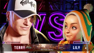 Street Fighter 6  Terry vs Lily  Gamescom 2024 [upl. by Benedick]