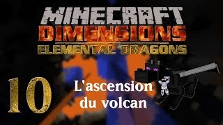 Minecraft Dimensions  Prologue S4  Ep10  Lascension du volcan [upl. by Irby]