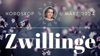 ZWILLINGE ♊️ HOROSKOP für MÄRZ 2024 [upl. by Aluap]