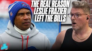 Sean McDermott amp Leslie Frazier Had Disagreement On Play Calling Reason Frazier Left  Pat McAfee [upl. by Niuq252]